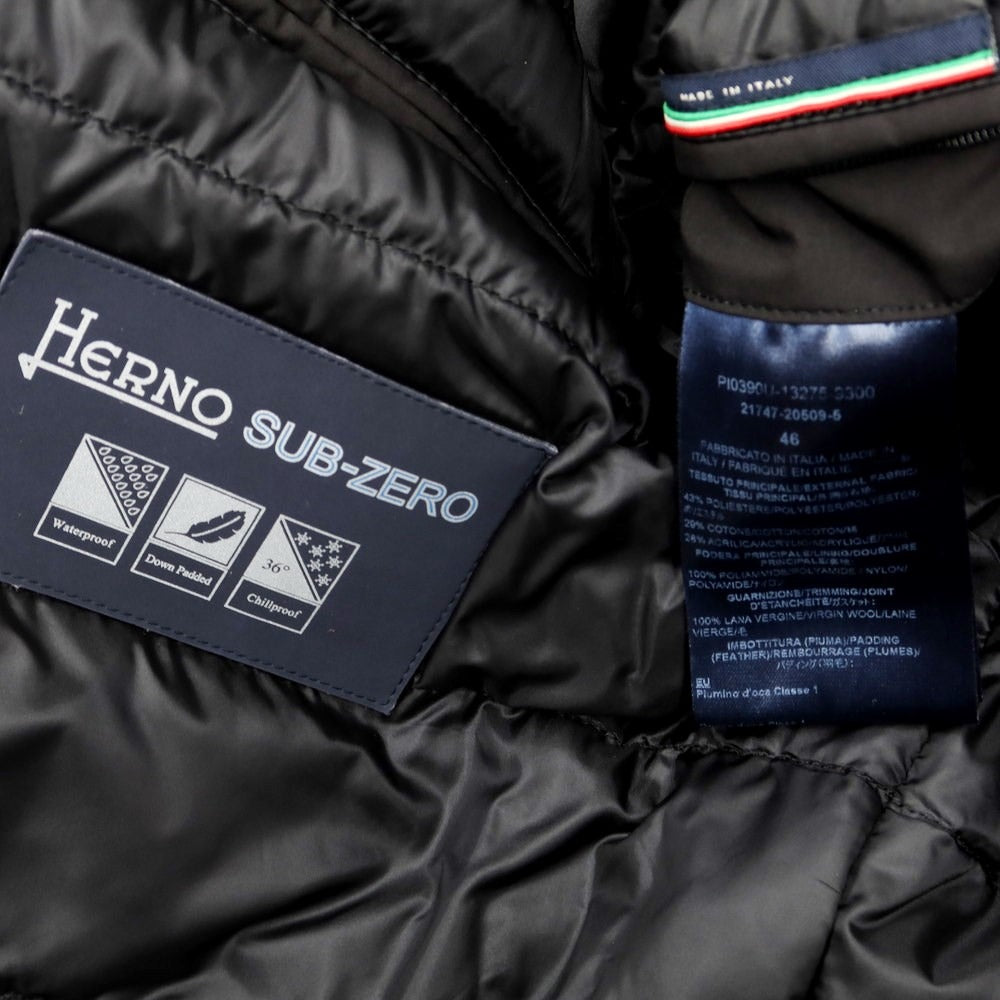 【中古】ヘルノ Herno ダウンコート
ブラック【サイズ46】【BLK】【A/W】【状態ランクB】【メンズ】
【769879】 APD