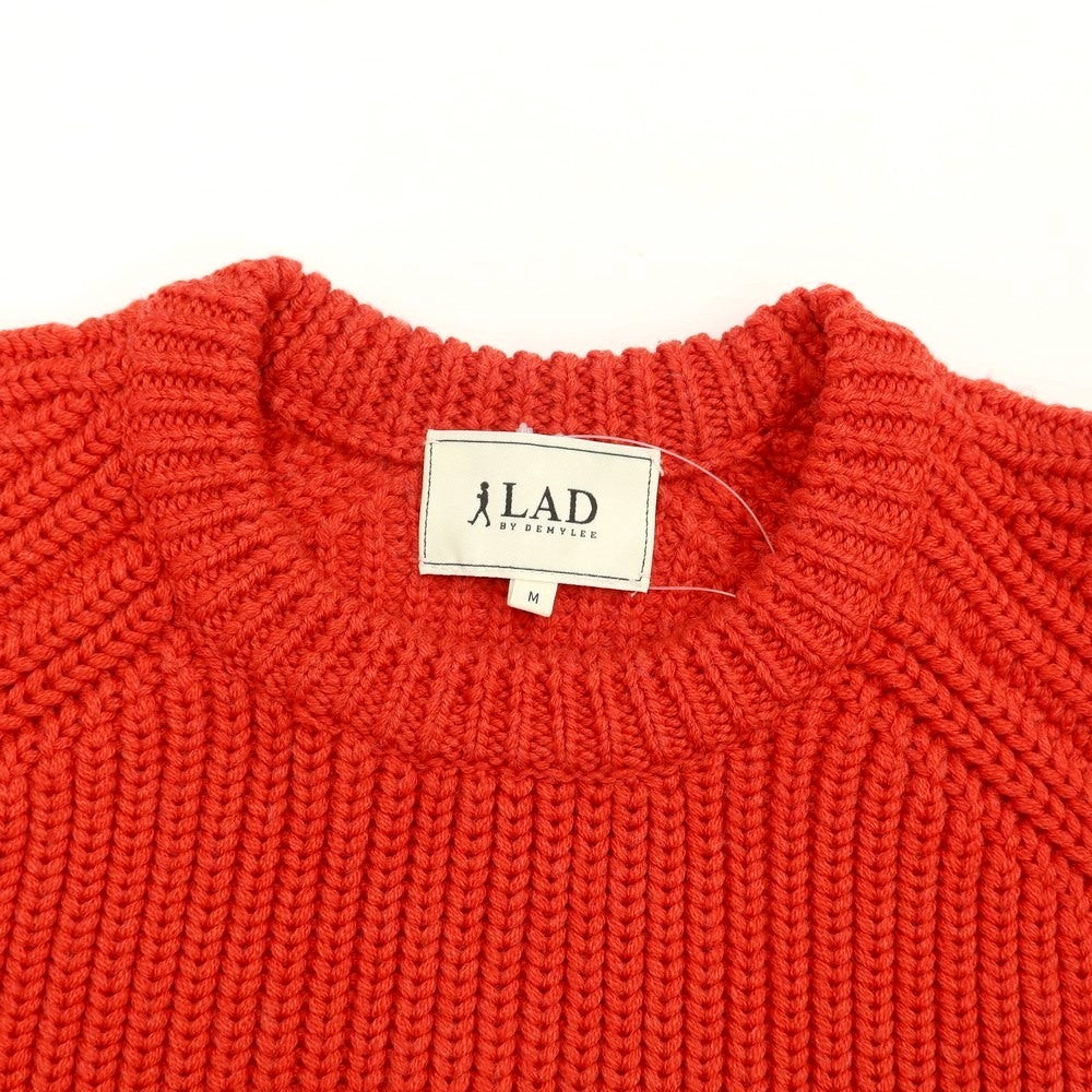 【中古】ラッド バイ デミリー LAD BY DEMYLEE プルオーバーニット
 レッド【サイズM】【RED】【A/W】【状態ランクB】【メンズ】
【769793】 APD