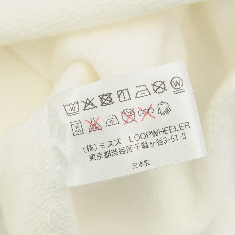 【中古】フリーマンズスポーティングクラブ FREEMANS SPORTING CLUB LOOPWHEELERコラボ コットン クルーネックスウェット ホワイト【サイズ3】【WHT】【A/W】【状態ランクC】【メンズ】【768876】