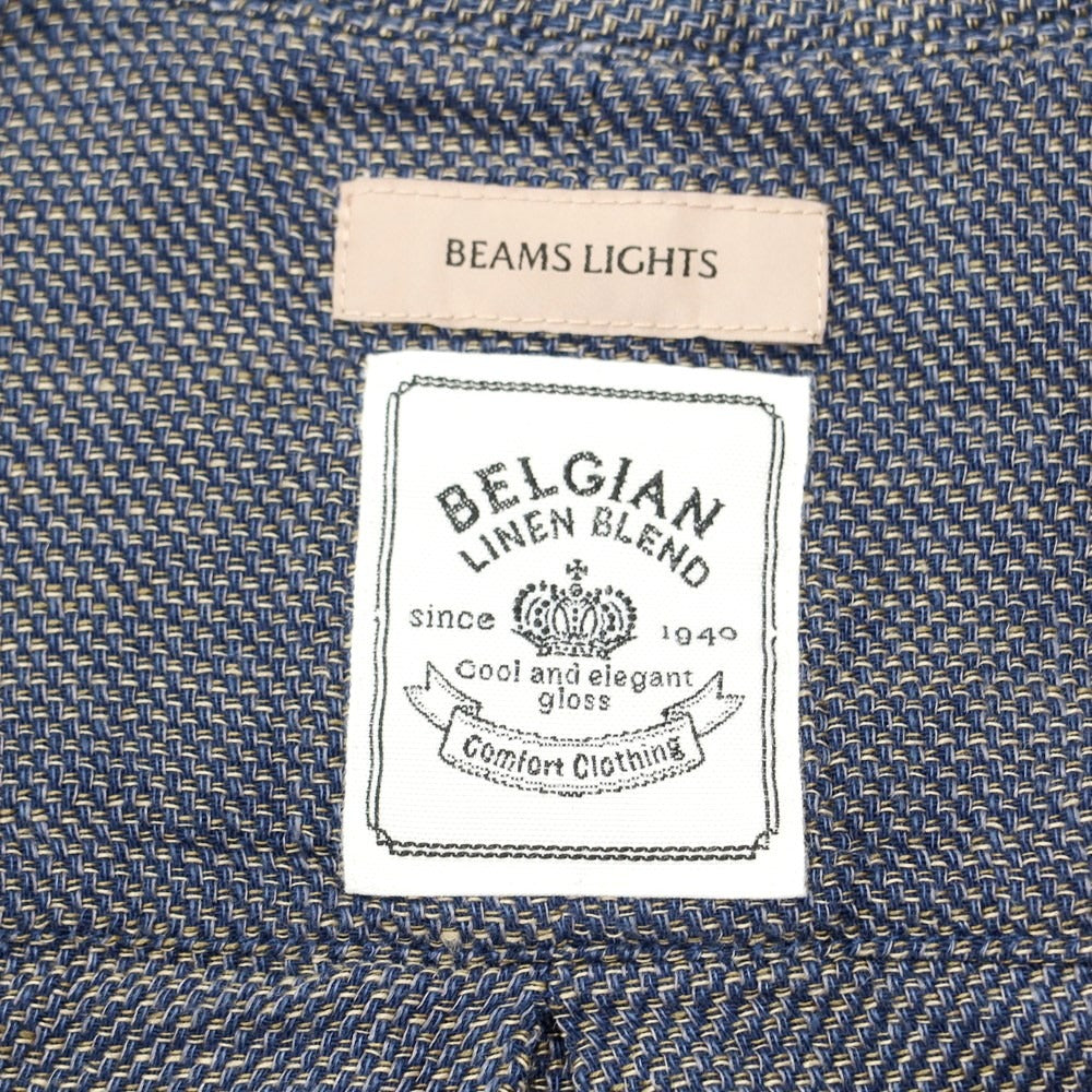 【中古】ビームスライツ BEAMS LIGHTS カジュアルシャツ
ネイビーxベージュ【サイズS】【NVY】【S/S/A/W】【状態ランクB】【メンズ】
【769682】 DPD
