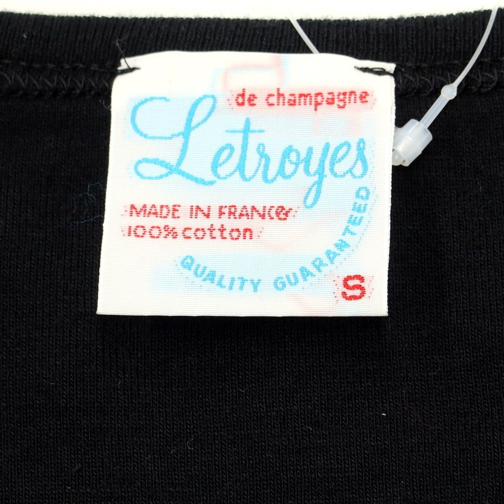 【中古】ルトロワ Letroyes 長袖Tシャツ
 ブラック【サイズS】【BLK】【S/S/A/W】【状態ランクB】【メンズ】
【769774】 EPD
