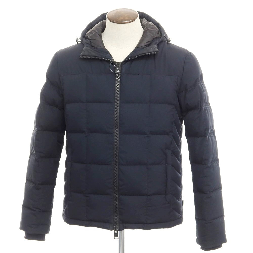 【中古】ヘルノ Herno ポリエステル ダウンジャケット ダークネイビー【サイズ50】【NVY】【A/W】【状態ランクC】【メンズ】【768987】