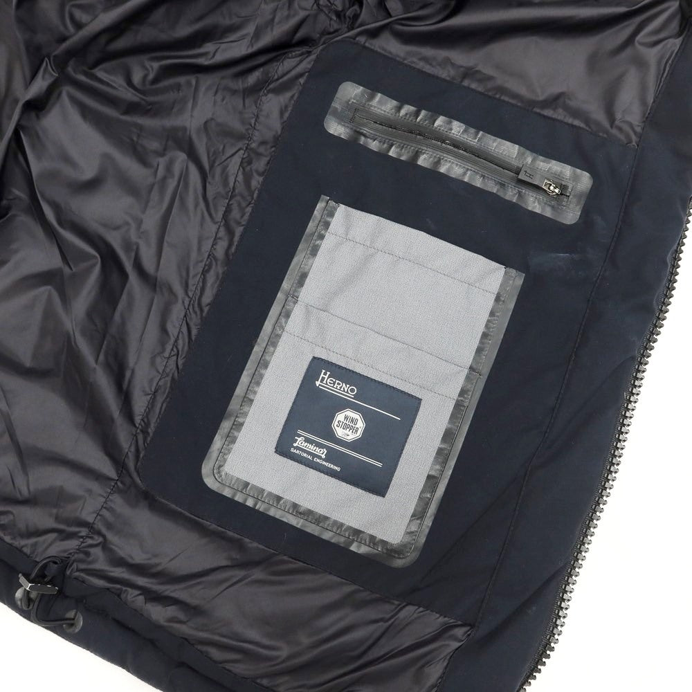 【中古】ヘルノ Herno ポリエステル ダウンジャケット ダークネイビー【サイズ50】【NVY】【A/W】【状態ランクC】【メンズ】【768987】
