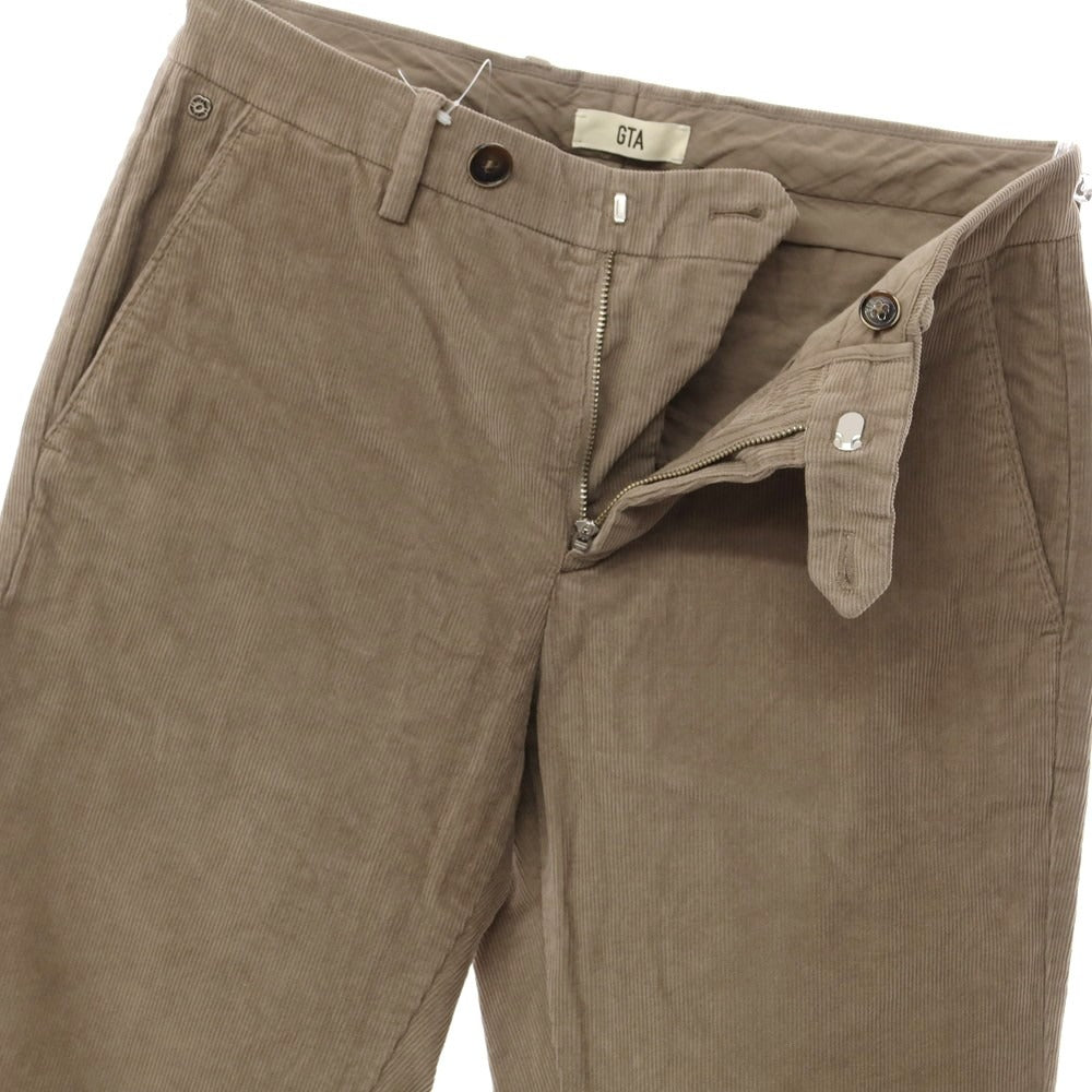 【中古】ジーティーアー G.T.A コットン コーデュロイパンツ アッシュベージュ系【サイズ42】【BEI】【A/W】【状態ランクB】【メンズ】【769088】