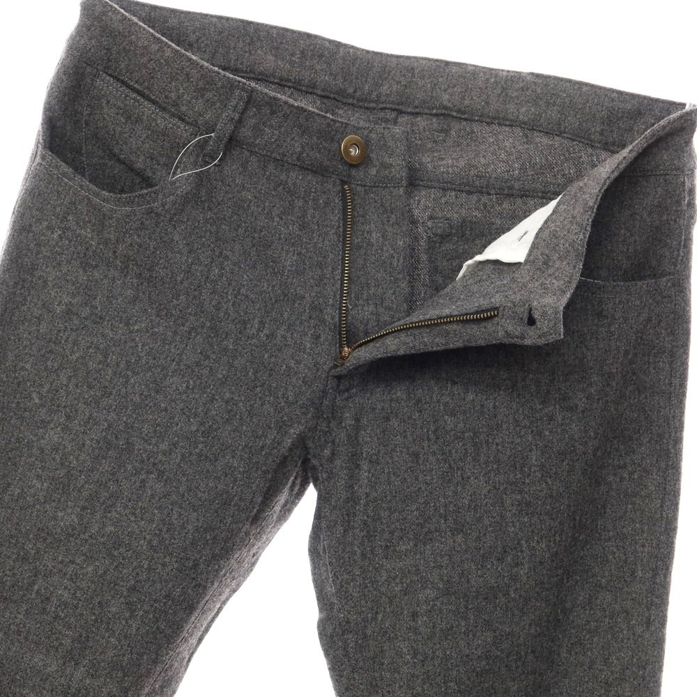 【中古】ビームスハート BEAMS HEART ウールナイロン 5ポケット パンツ グレー【サイズL】【GRY】【A/W】【状態ランクB】【メンズ】【769088】