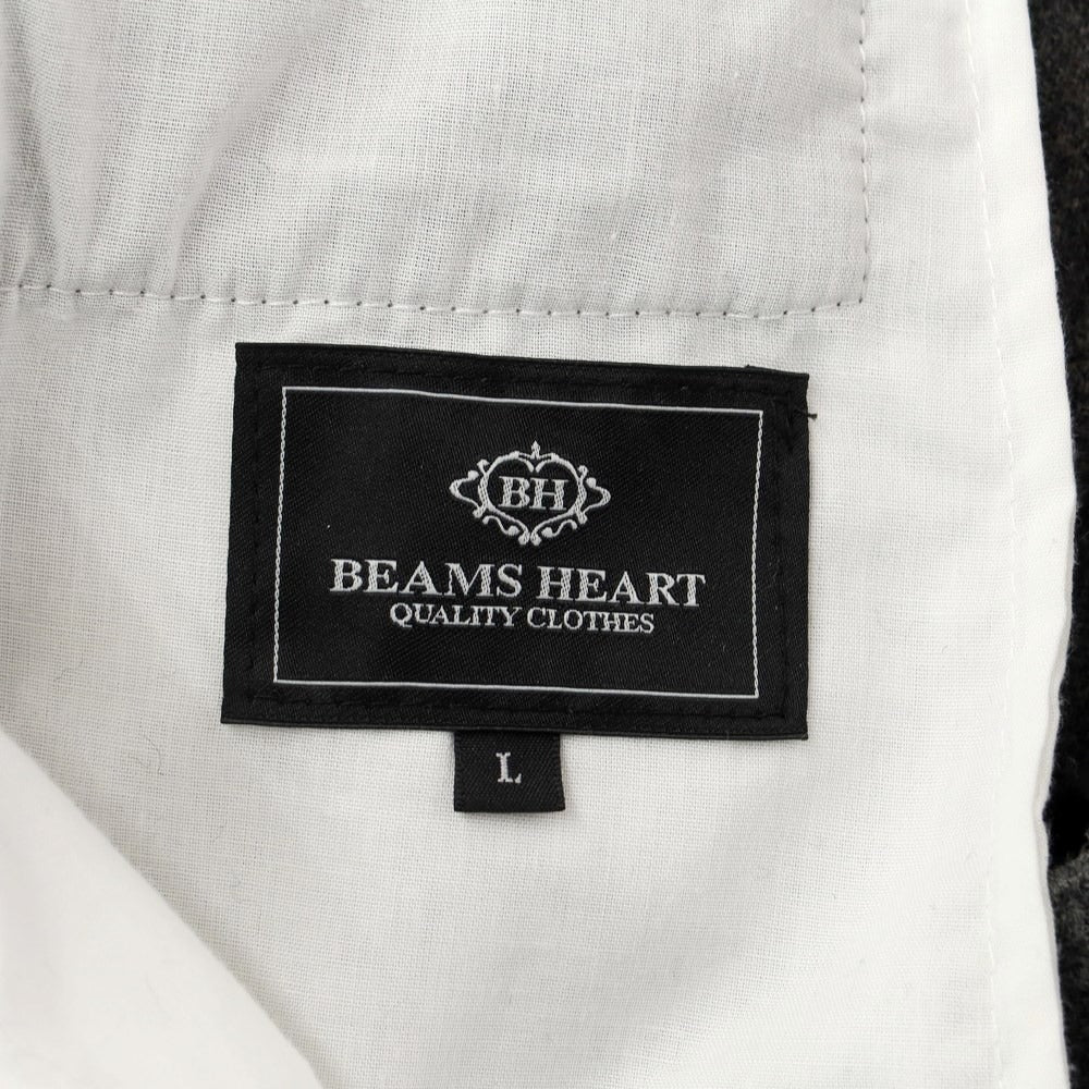 【中古】ビームスハート BEAMS HEART ウールナイロン 5ポケット パンツ グレー【サイズL】【GRY】【A/W】【状態ランクB】【メンズ】【769088】