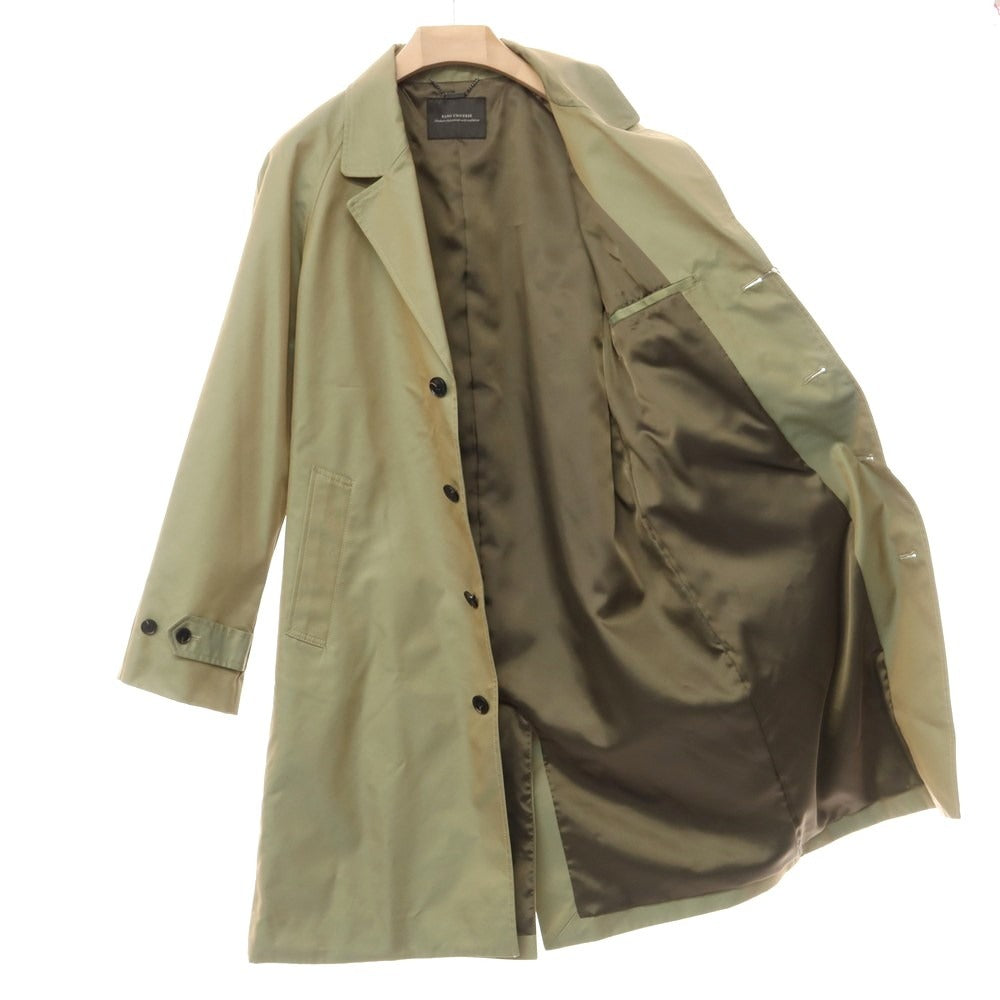 【中古】【未使用】ナノユニバース nano universe チェスターフィールドコート
 カーキ【サイズL】【KAK】【S/S】【状態ランクS】【メンズ】
【769576】 CPD