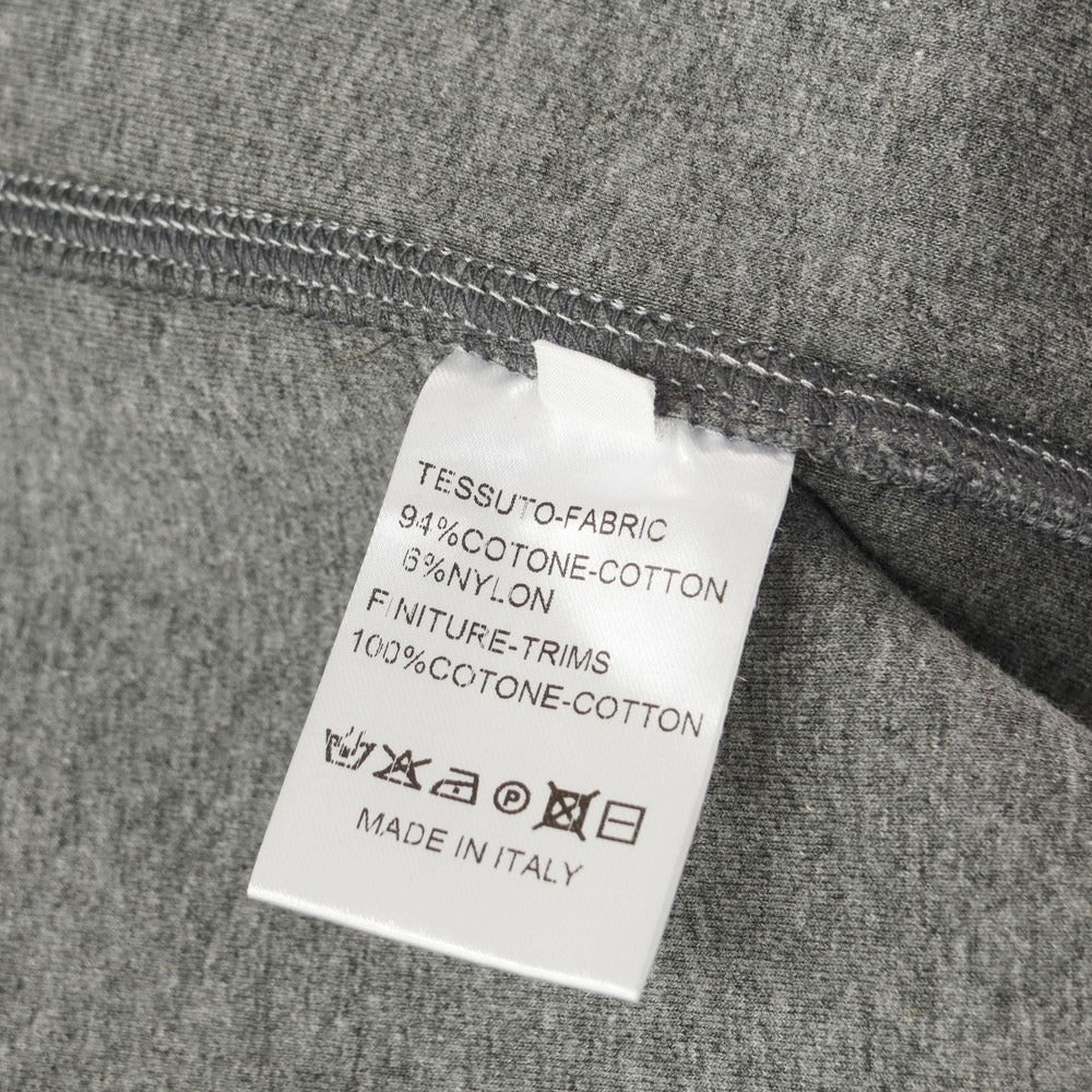 【中古】【未使用】ロベルトコリーナ ROBERTO COLLINA ボンディングコットン ジップアップパーカー グレー【サイズ48】【GRY】【A/W】【状態ランクS】【メンズ】【769092】