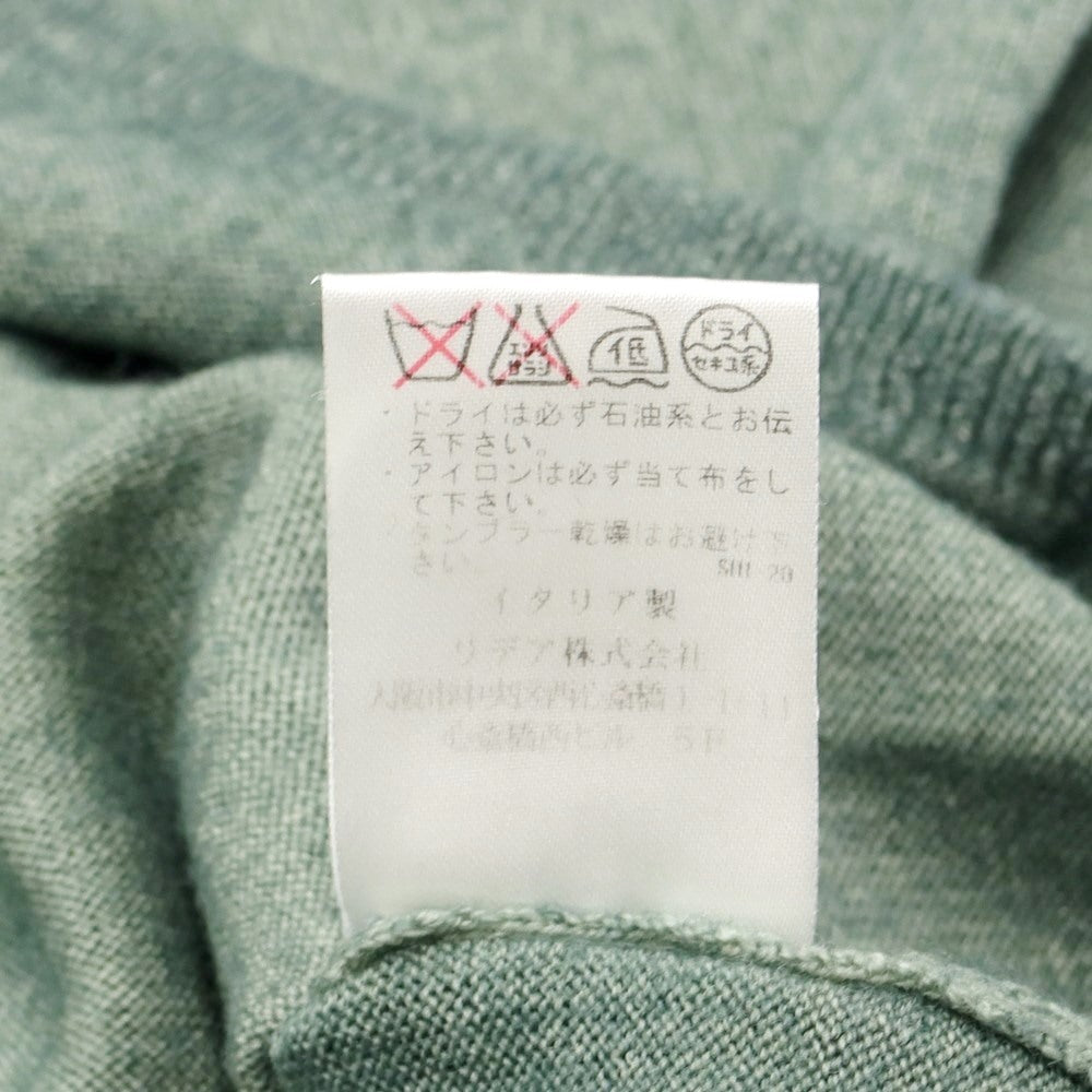 【中古】クルチアーニ CRUCIANI ハイゲージウール Vネックニット グリーン系【サイズ46】【GRN】【A/W】【状態ランクB】【メンズ】【769091】