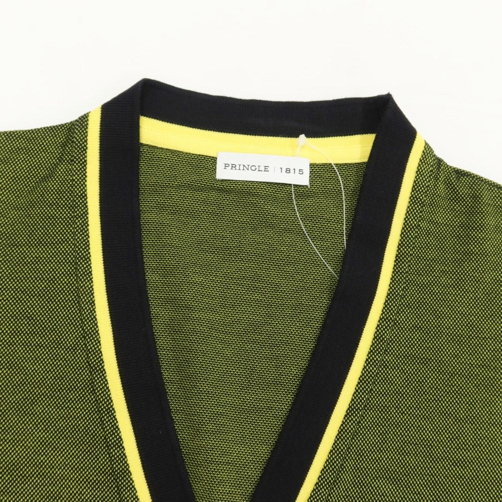 【中古】プリングル1815 PRINGLE 1815 カーディガン
 ネイビーxイエロー【サイズ38】【NVY】【S/S】【状態ランクB】【メンズ】
【769583】 CPD