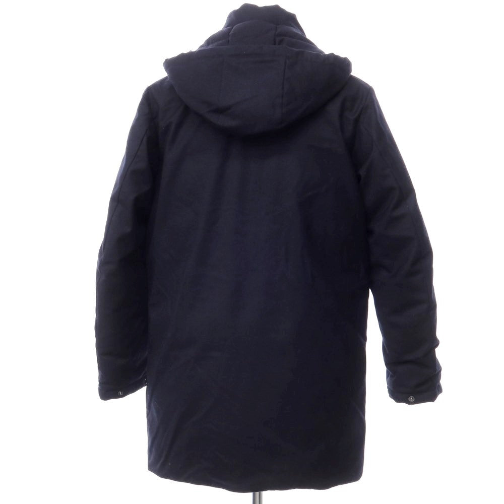 【中古】ユナイテッドアローズ UNITED ARROWS ツイルウール ダウンコート ネイビー【サイズS】【NVY】【A/W】【状態ランクB】【メンズ】【768988】
