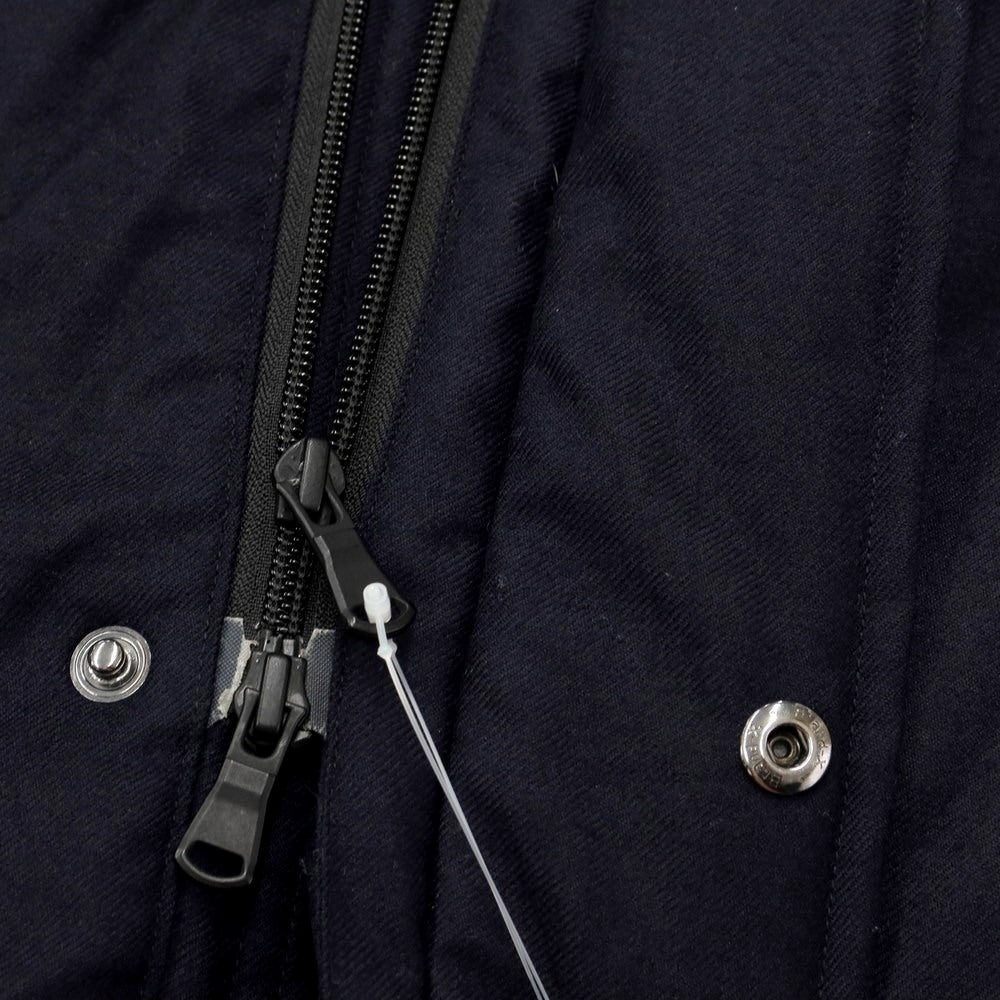 【中古】ユナイテッドアローズ UNITED ARROWS ツイルウール ダウンコート ネイビー【サイズS】【NVY】【A/W】【状態ランクB】【メンズ】【768988】