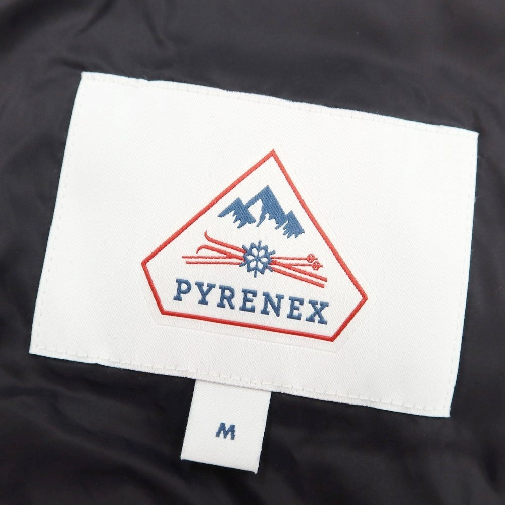【中古】ピレネックス Pyrenex BRUCE VEST ナイロン ダウンベスト ブラック【サイズM】【BLK】【A/W】【状態ランクA】【メンズ】【768983】