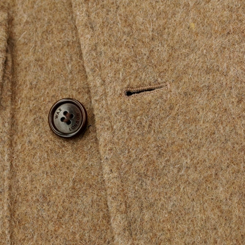 【中古】ワックスロンドン WAX LONDON ウールポリエステル ダブルブレストコート ライトブラウン【サイズS】【BRW】【A/W】【状態ランクB】【メンズ】【768987】