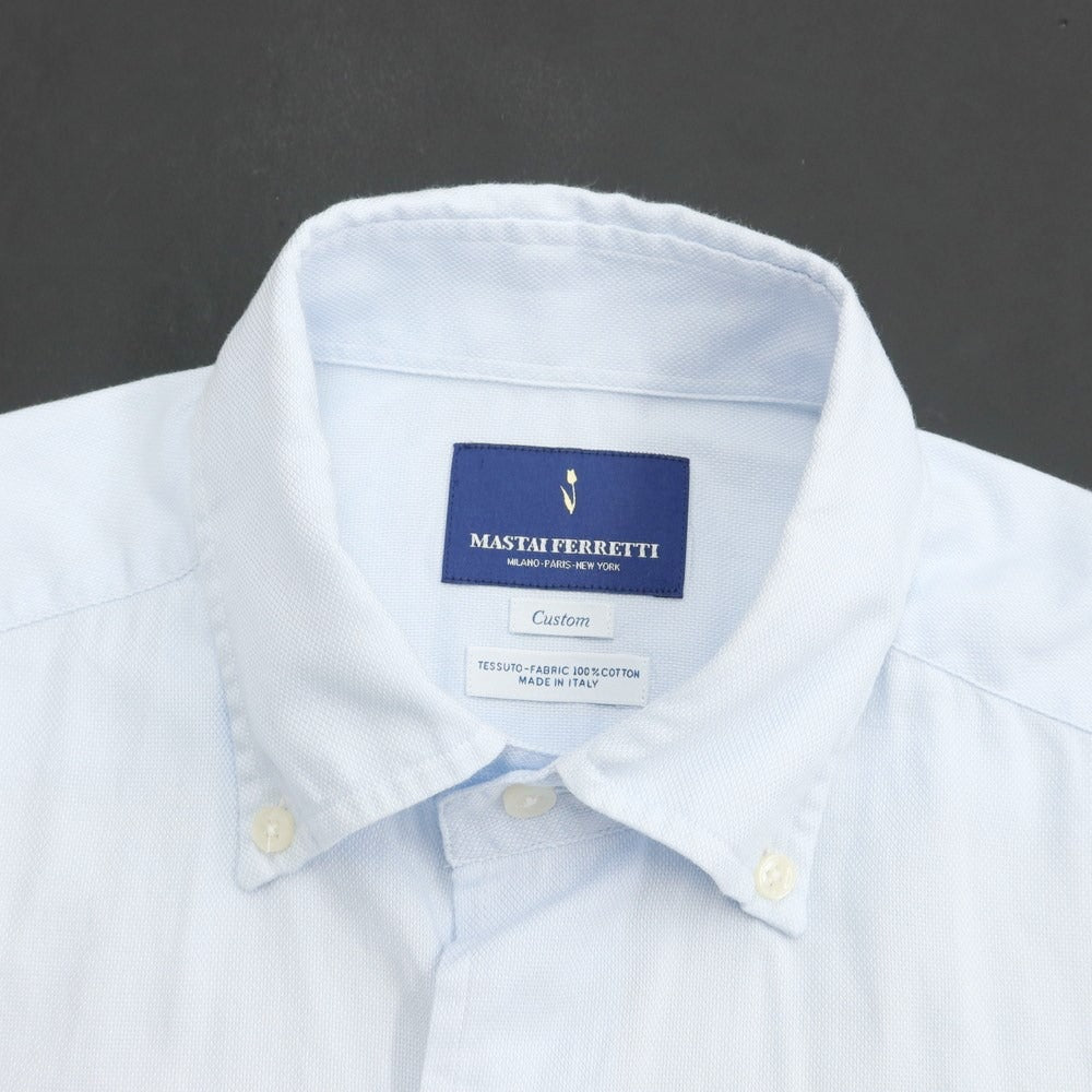 【中古】マスタイフェレッティ MASTAIFERRETTI ドレスシャツ
ライトブルー【サイズ38】【BLU】【S/S/A/W】【状態ランクB】【メンズ】
【769485】 BPD