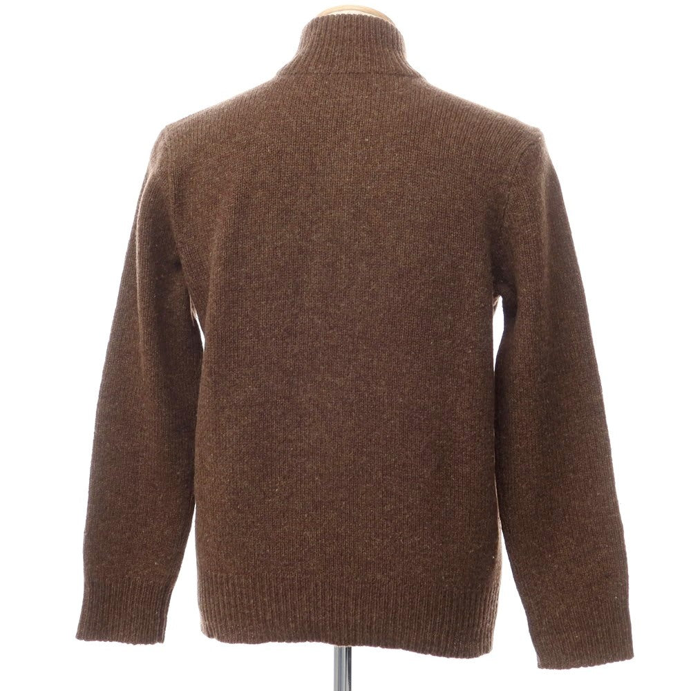 【中古】ポロ ラルフローレン Polo Ralph Lauren ミドルゲージウールアンゴラ スタンドカラーニット ブラウン【サイズM】【BRW】【A/W】【状態ランクB】【メンズ】【769084】