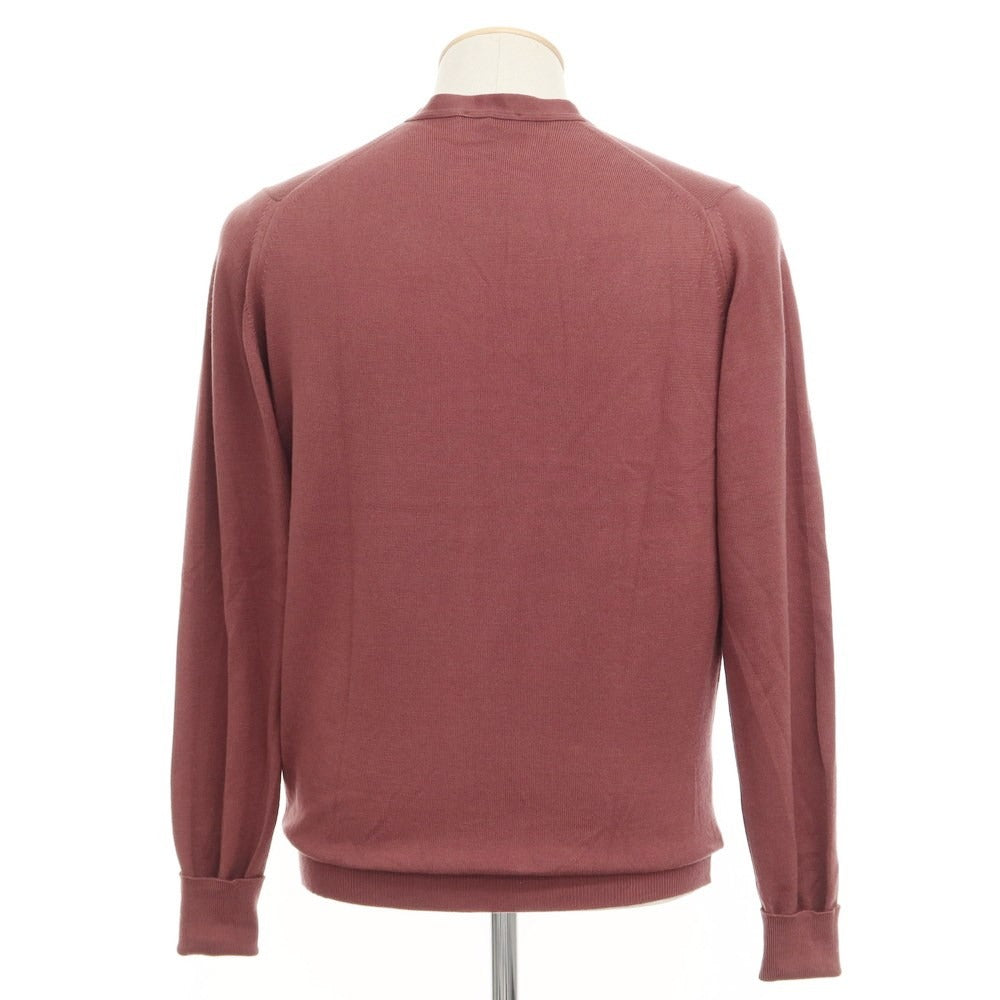 【中古】ジョンスメドレー JOHN SMEDLEY カーディガン
 ワインレッド【サイズS】【RED】【S/S】【状態ランクB】【メンズ】
【769492】 BPD