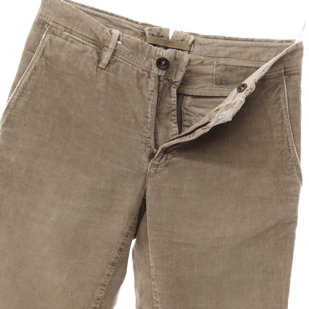 【中古】インコテックスレッド INCOTEX RED コットン コーデュロイパンツ アッシュブラウン系【サイズ29】【BRW】【A/W】【状態ランクB】【メンズ】【769087】