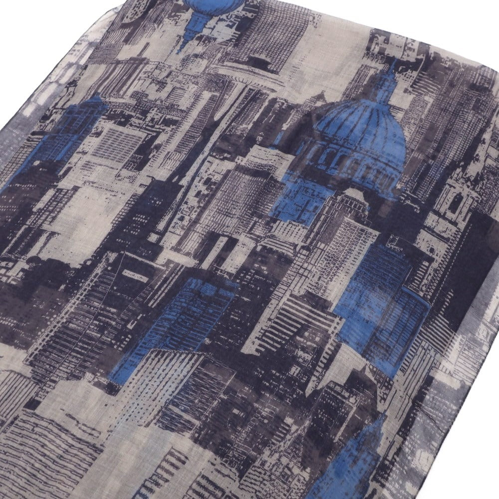 【中古】アルテア Altea モダールカシミヤ 大判ストール パープルネイビーxブラウン【NVY】【A/W】【状態ランクB】【ユニセックス】【769080】