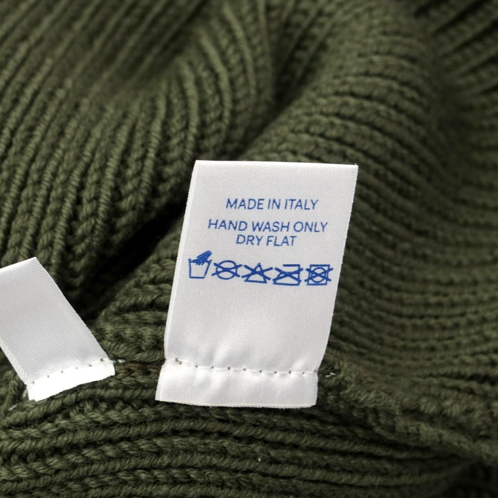 【中古】レイ Raey ウール クルーネック プルオーバーニット オリーブグリーン【サイズM】【GRN】【A/W】【状態ランクB】【メンズ】【769082】