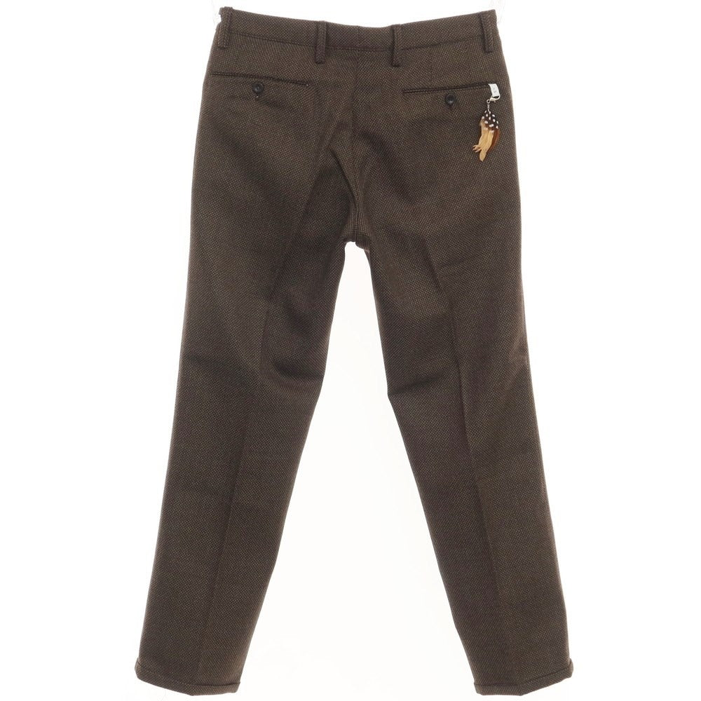 【中古】ピーティーゼロウーノ PT01 FORWARD ウール スラックスパンツ ブラウン【サイズ31】【BRW】【A/W】【状態ランクB】【メンズ】【769092】