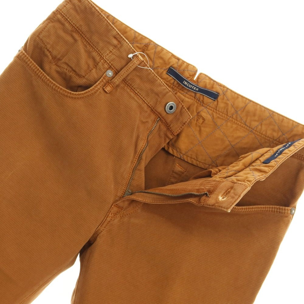 【中古】インコテックス INCOTEX 5ポケットパンツ
ブラウン【サイズ32】【BRW】【S/S】【状態ランクB】【メンズ】
【769392】 BPD