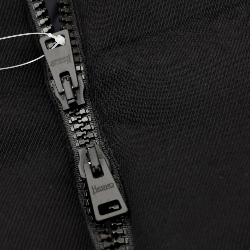 【中古】ヘルノ Herno 切替 フーデッドダウンコート ブラック【サイズ44】【BLK】【A/W】【状態ランクB】【メンズ】【768986】