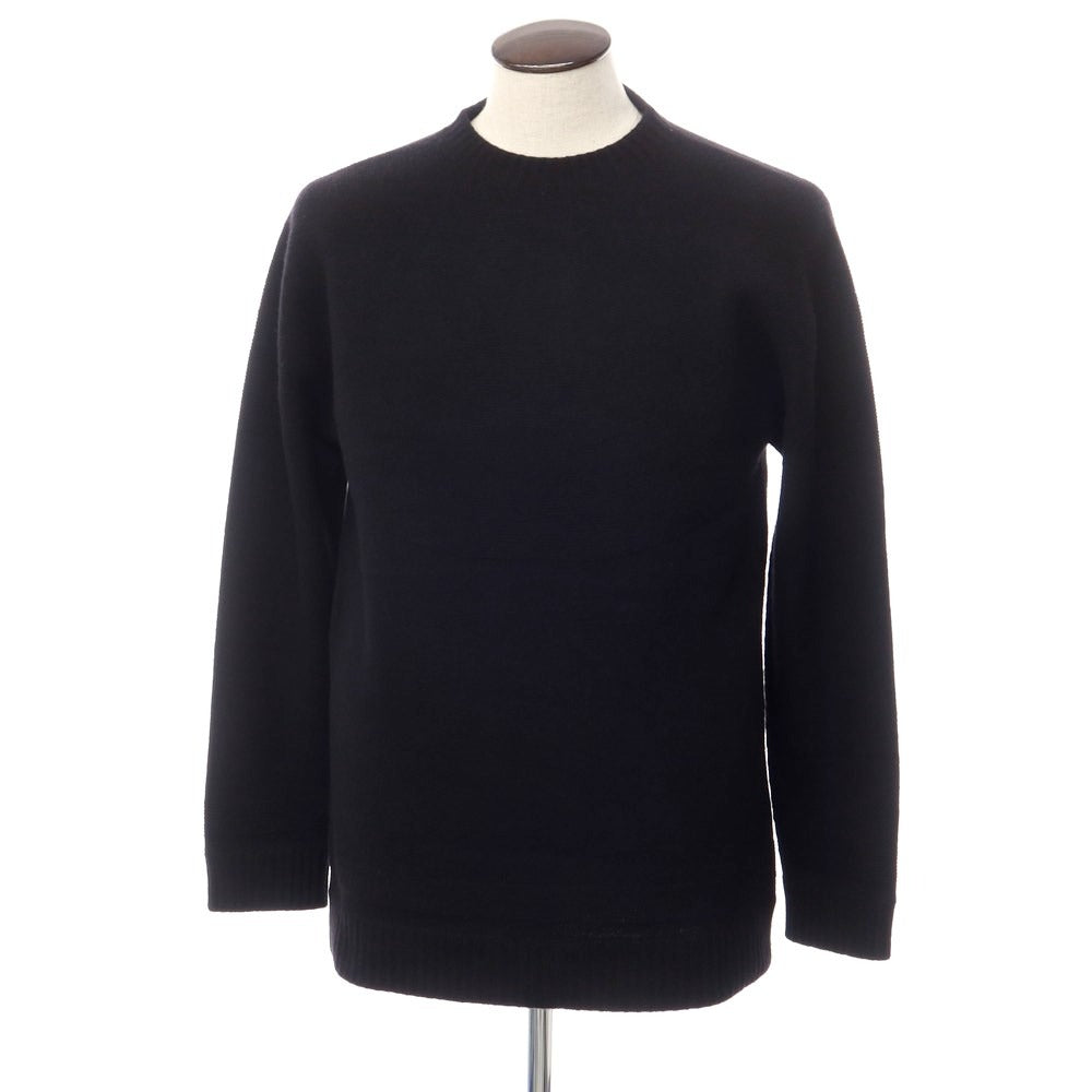 【中古】シテラ CITERA ウール クルーネック プルオーバーニット ブラック【サイズL】【BLK】【A/W】【状態ランクB】【メンズ】【769082】