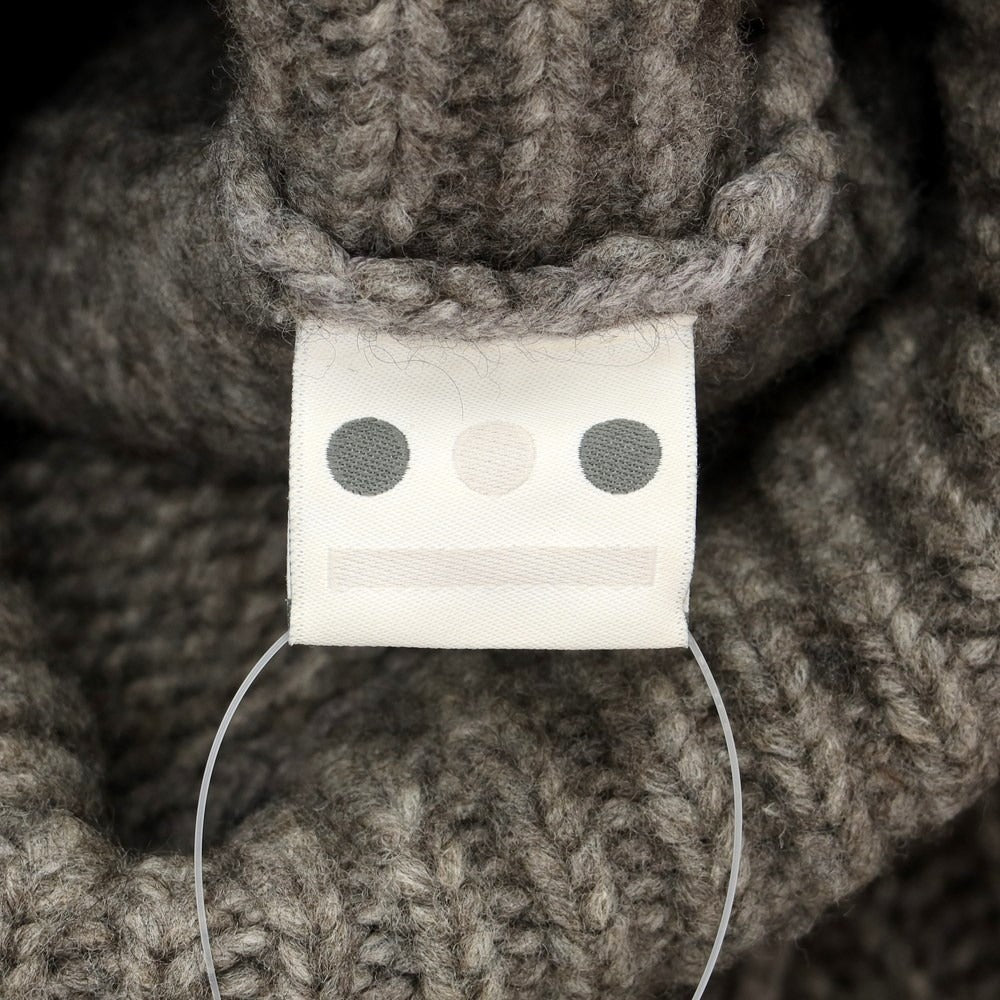 【中古】スリードッツ three dots ウールナイロン タートルネック プルオーバーニット グレー【サイズ表記なし(M位)】【GRY】【A/W】【状態ランクC】【メンズ】【769081】