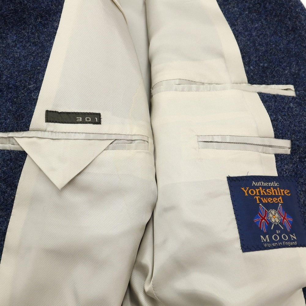 【中古】トレチェントウーノ 301 ツイードウール カジュアルジャケット ネイビー【サイズ50】【NVY】【A/W】【状態ランクD】【メンズ】【769071】