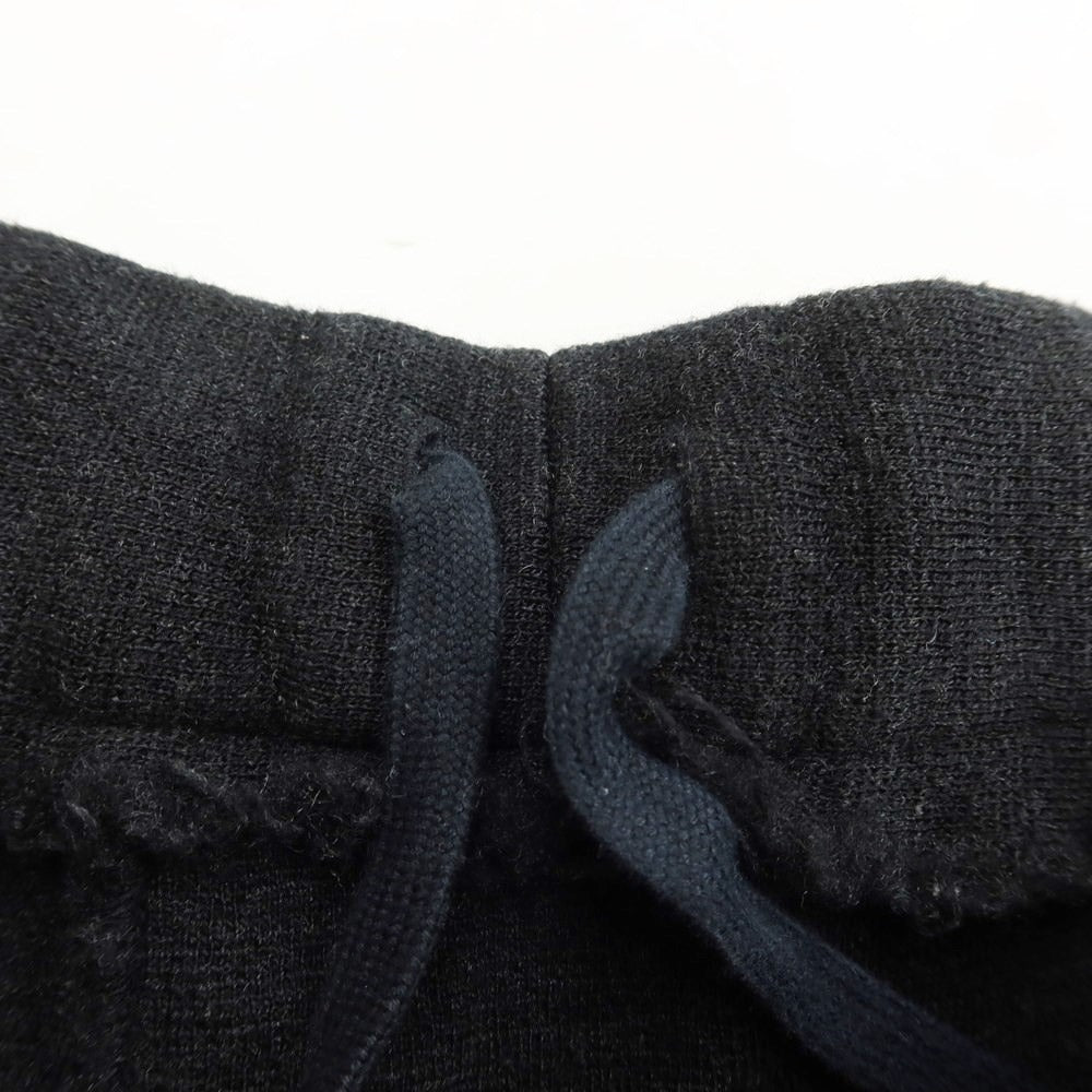 【中古】サンシー SUNSEA ウールジャージー イージーリブパンツ ブラックxグレー【サイズ2】【BLK】【A/W】【状態ランクC】【メンズ】【769091】