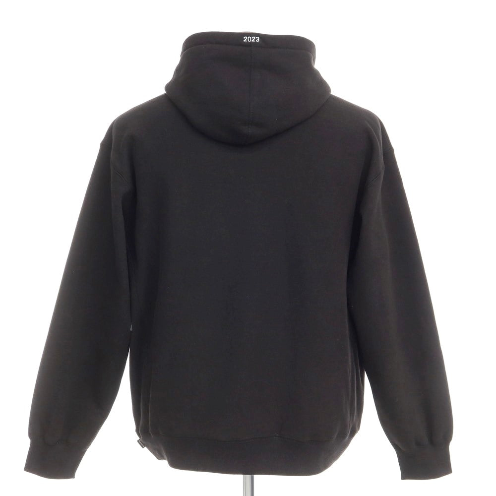 【中古】シュプリーム Supreme 2023年春夏 Motion Logo Hooded Sweatshirt パーカー
 ブラック【サイズL】【BLK】【A/W】【状態ランクB】【メンズ】
【769477】 APD
