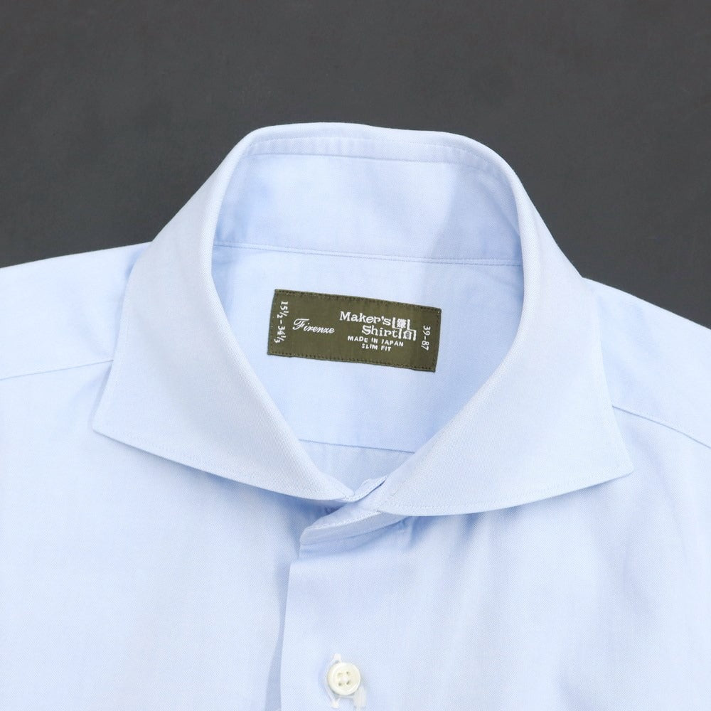 【中古】メイカーズシャツ カマクラ Makers Shirt 鎌倉 ドレスシャツ
ライトブルー【サイズ39】【BLU】【S/S/A/W】【状態ランクC】【メンズ】
【769475】 BPD