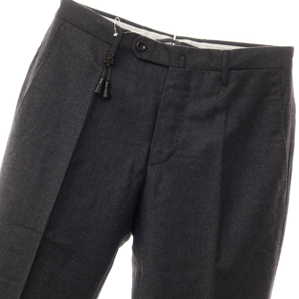 【中古】インコテックス INCOTEX SUPER100’S ウール ドレススラックス パンツ ダークグレー【サイズ42】【GRY】【A/W】【状態ランクA】【メンズ】【769076】