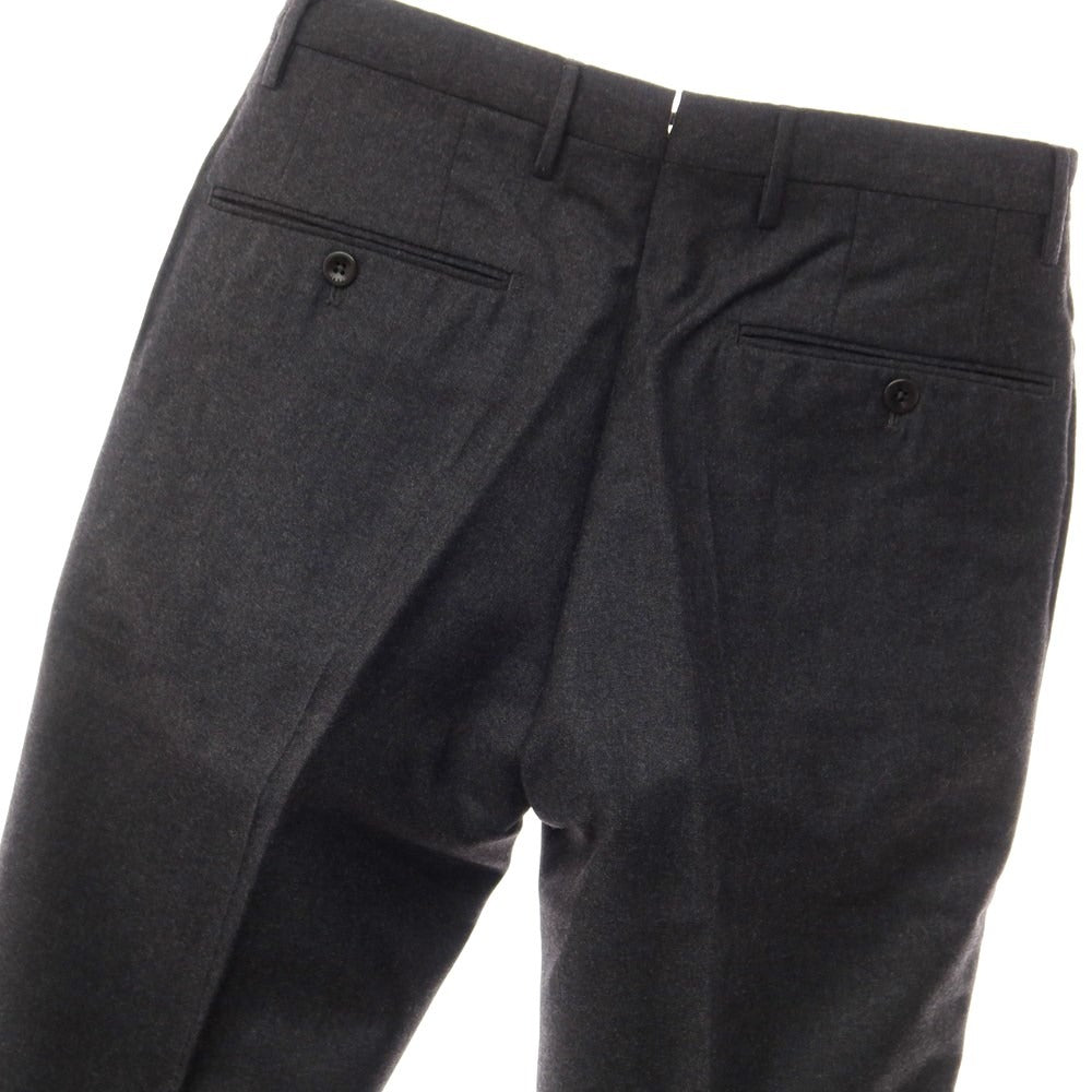 【中古】インコテックス INCOTEX SUPER100’S ウール ドレススラックス パンツ ダークグレー【サイズ42】【GRY】【A/W】【状態ランクA】【メンズ】【769076】