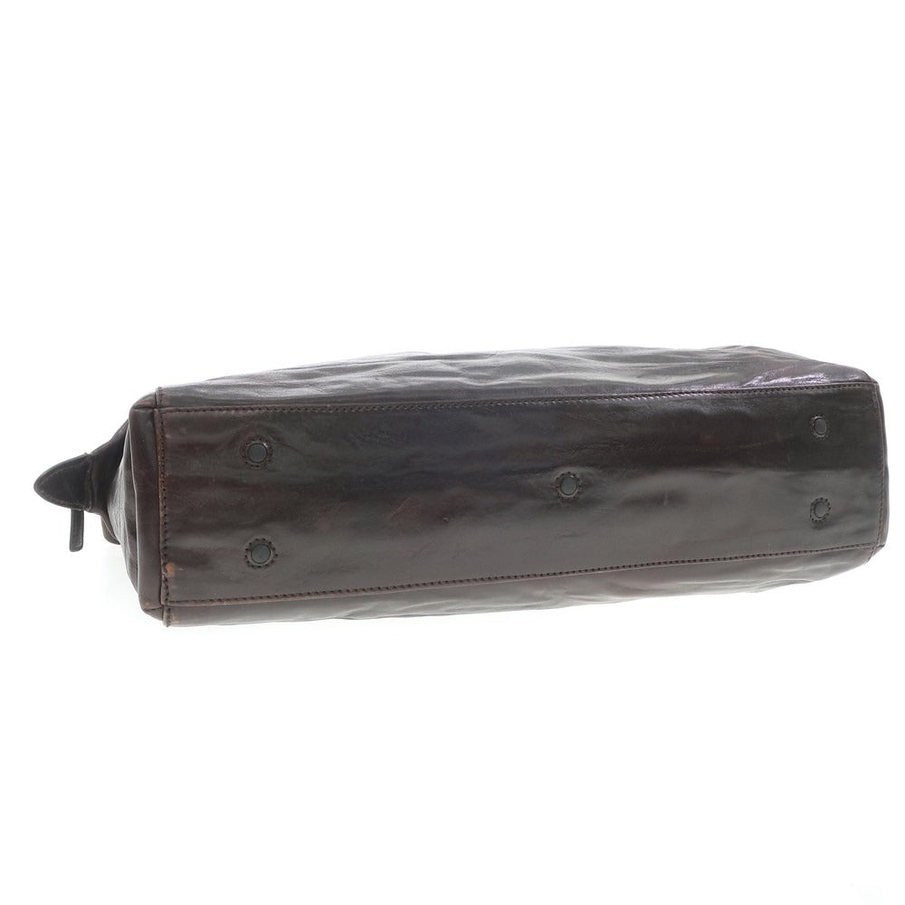 【中古】ダニエルアンドボブ Daniel & Bob ローディーレザー ブリーフケース ブラウン【W39.5xH32xD9】【BRW】【S/S/A/W】【状態ランクB】【メンズ】【769183】