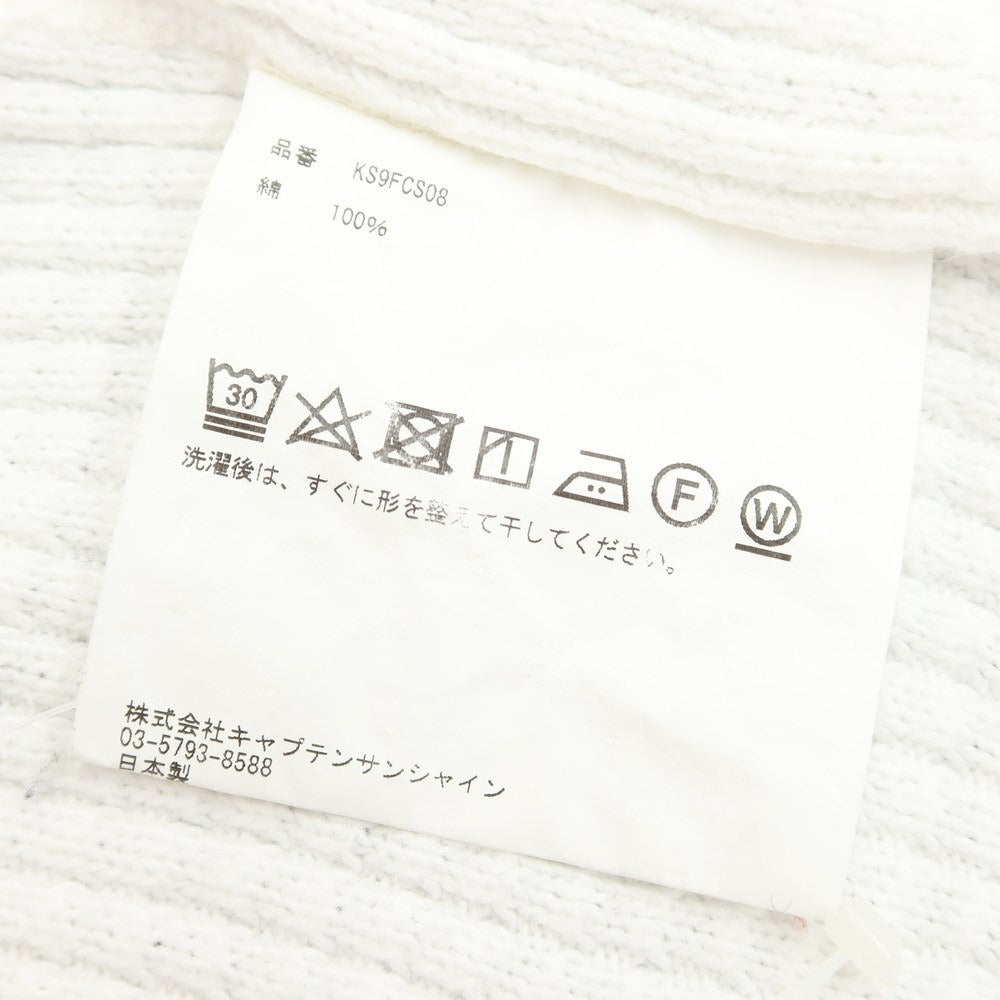 【中古】キャプテンサンシャイン KAPTAIN SUNSHINE 長袖Tシャツ
 ホワイト【サイズ40】【WHT】【S/S/A/W】【状態ランクB】【メンズ】
【769471】 BPD