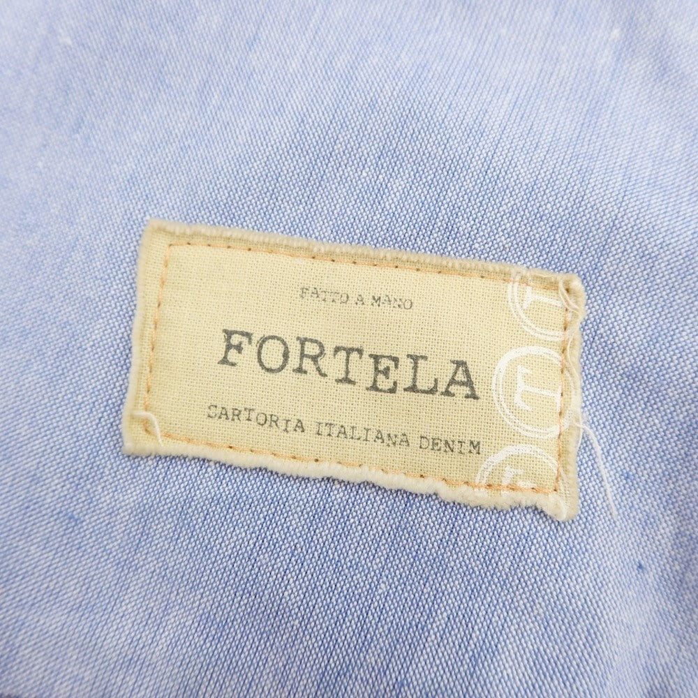 【中古】フォルテラ FORTELA ウール ダブルジレベスト ネイビー【サイズ42】【NVY】【A/W】【状態ランクB】【メンズ】【768891】