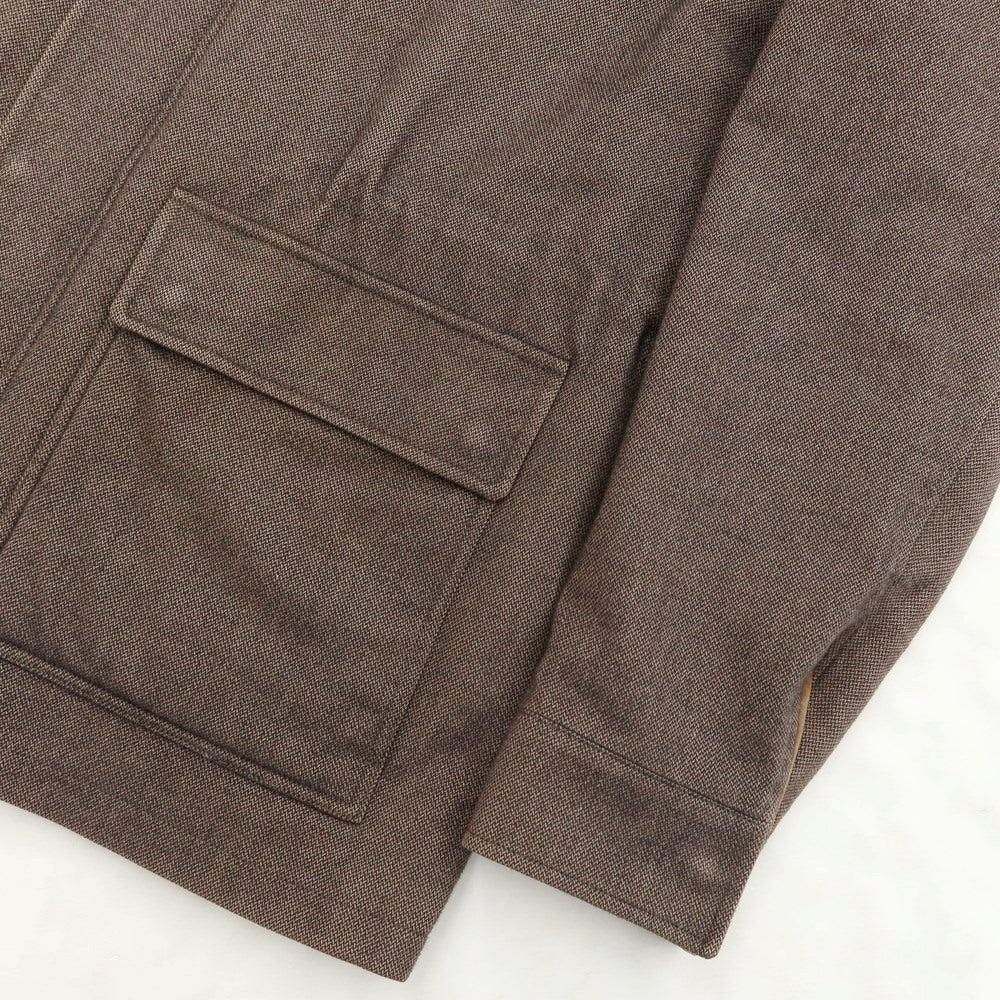 【中古】ロロピアーナ Loro Piana キルティングライナー付き コットンカシミヤ フィールドジャケット ブラウン【サイズS】【BRW】【A/W】【状態ランクC】【メンズ】【768973】