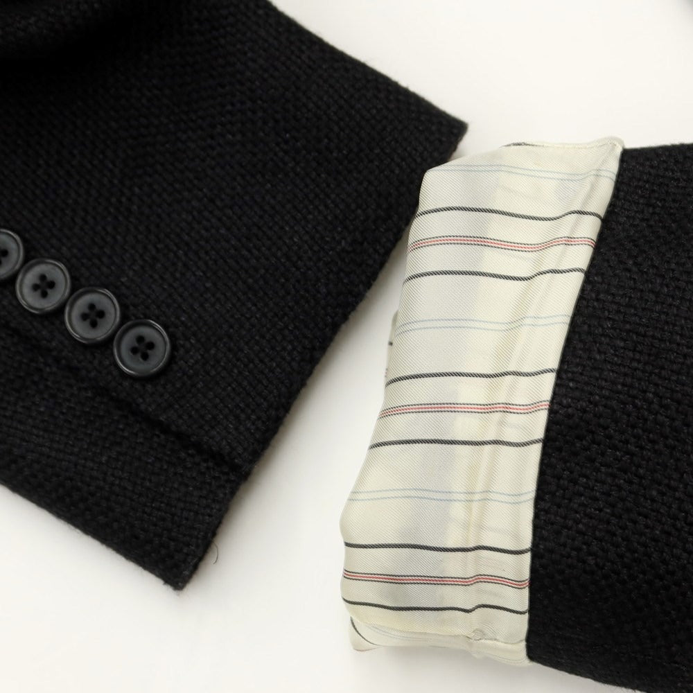 【中古】ポロ ラルフローレン Polo Ralph Lauren リネンシルク 3B カジュアルジャケット ブラック【サイズ39R】【BLK】【S/S】【状態ランクC】【メンズ】【769287】