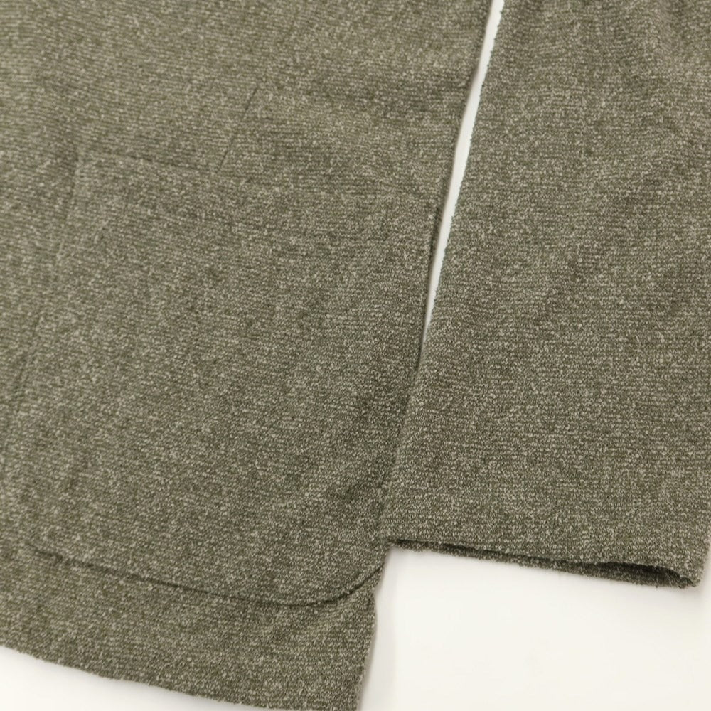 【中古】スリードッツ three dots コットンポリエステル パイル 2B カジュアルジャケット ティーグリーン【サイズM】【GRN】【S/S】【状態ランクB】【メンズ】【769287】