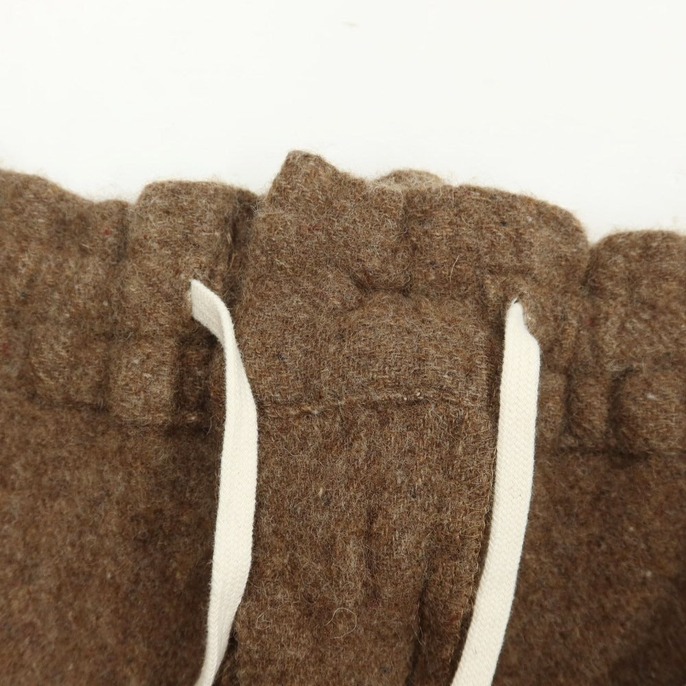 【中古】コムデギャルソン オムドゥ COMME des GARCONS HOMME DEUX 2021年秋冬 ウール イージーパンツ ブラウン【サイズS】【BRW】【A/W】【状態ランクA】【メンズ】【768988】