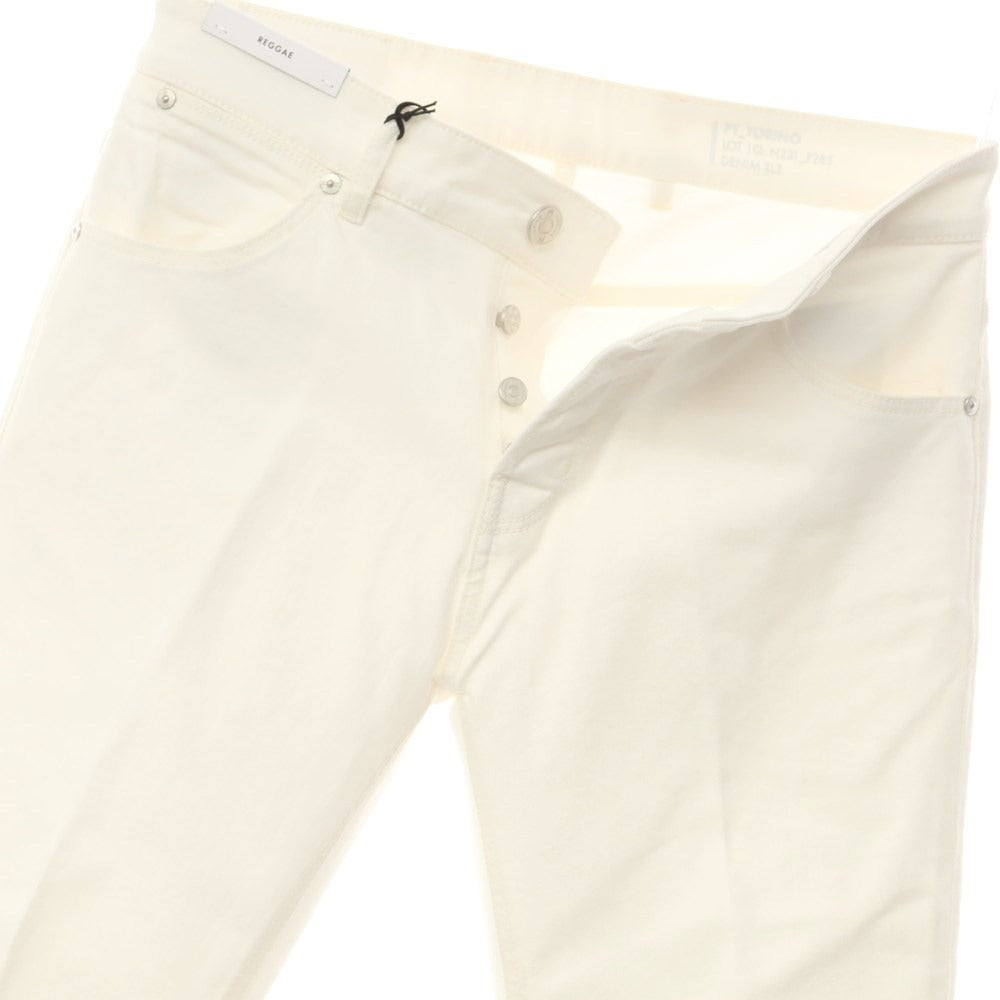 【新品】ピーティートリノ デニム PT TORINO DENIM REGGAE ストレッチ デニムパンツ ジーンズ ホワイト【サイズ30】【WHT】【S/S/A/W】【状態ランクN】【メンズ】【769281】