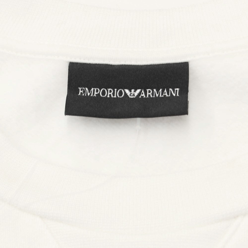 【中古】エンポリオ アルマーニ EMPORIO ARMANI モダールコットン スウェット ホワイト【サイズM】【WHT】【A/W】【状態ランクB】【メンズ】【769078】