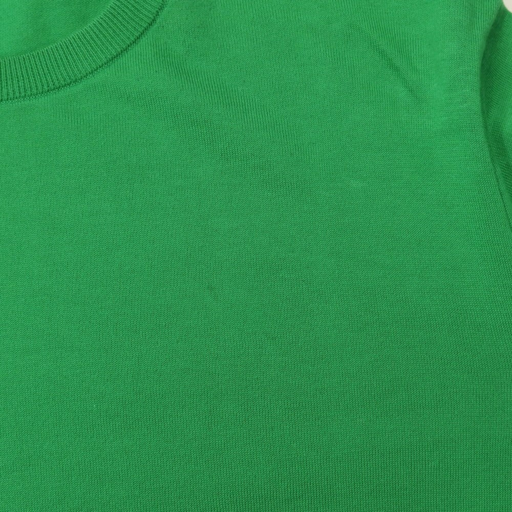 【中古】ユナイテッドアローズ UNITED ARROWS 2023年春夏 ハイゲージコットン クルーネックニット グリーン【サイズM】【GRN】【S/S】【状態ランクB】【メンズ】【769369】