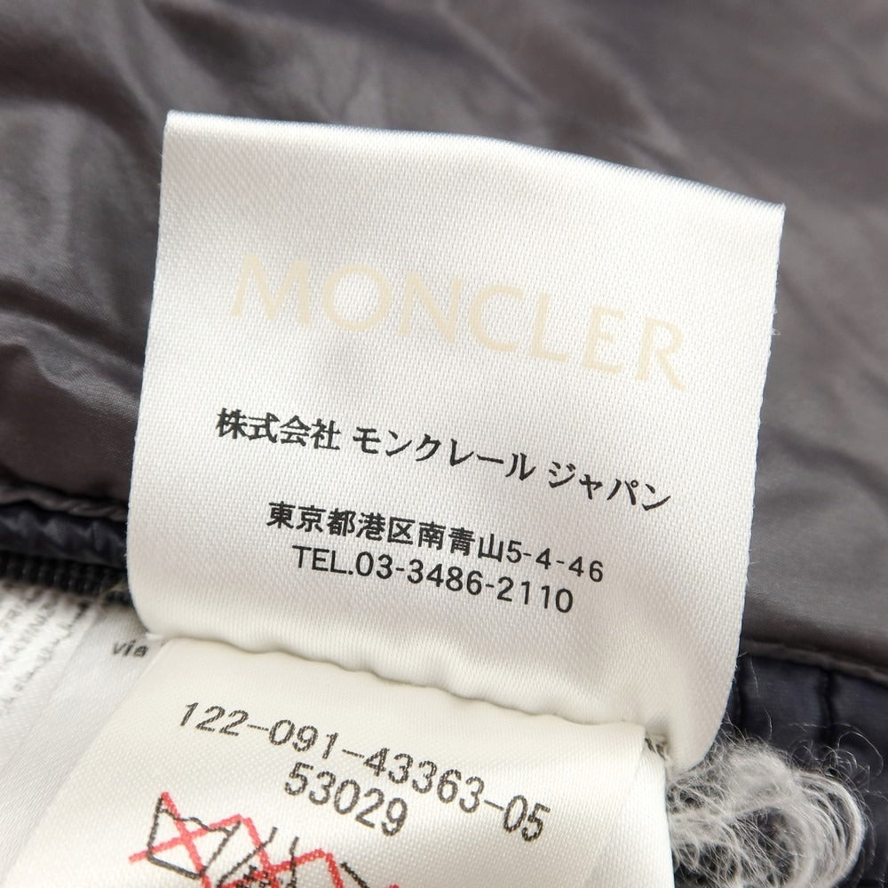 【中古】モンクレール MONCLER BARTHOLOME GILET ナイロン フーデッド ダウンベスト ダウンベスト ダークネイビー【サイズ1】【NVY】【A/W】【状態ランクC】【メンズ】【768896】