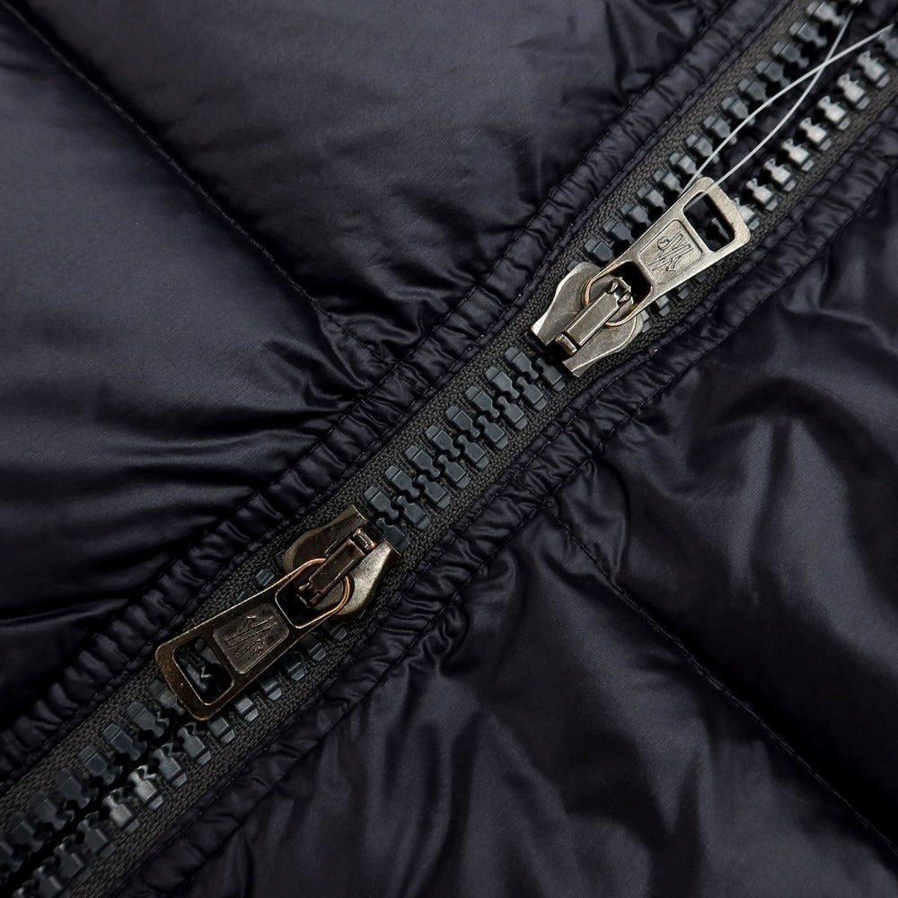 【中古】モンクレール MONCLER BARTHOLOME GILET ナイロン フーデッド ダウンベスト ダウンベスト ダークネイビー【サイズ1】【NVY】【A/W】【状態ランクC】【メンズ】【768896】