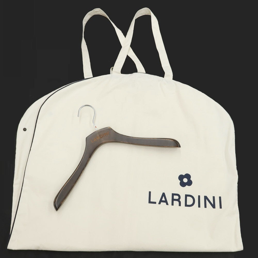 【中古】ラルディーニ LARDINI ウールカシミヤ チェック 3B テーラードジャケット ネイビーxアッシュブラウン【サイズ42】【NVY】【A/W】【状態ランクB】【メンズ】【768993】