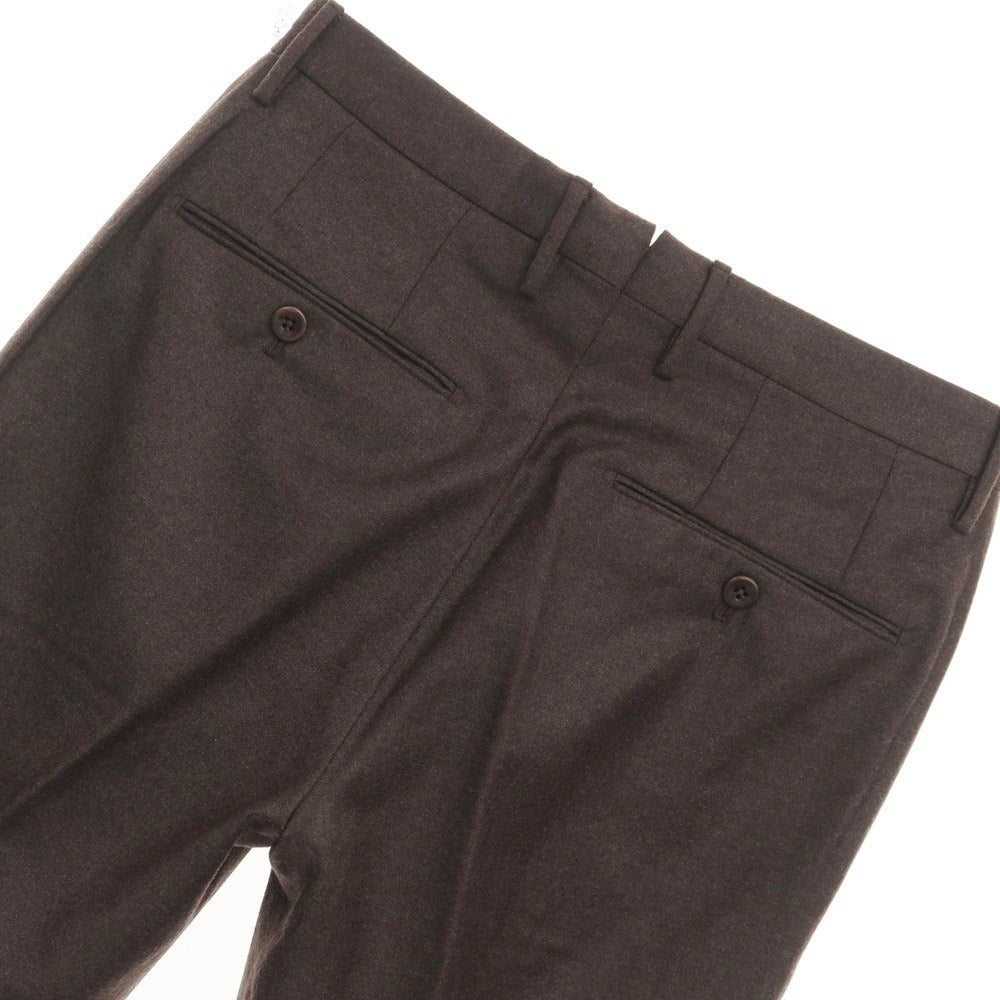 【中古】インコテックス INCOTEX ウール ドレススラックスパンツ ブラウン【サイズ44】【BRW】【A/W】【状態ランクB】【メンズ】【768988】