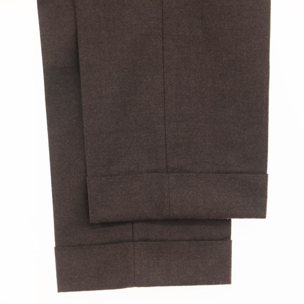 【中古】インコテックス INCOTEX ウール ドレススラックスパンツ ブラウン【サイズ44】【BRW】【A/W】【状態ランクB】【メンズ】【768988】